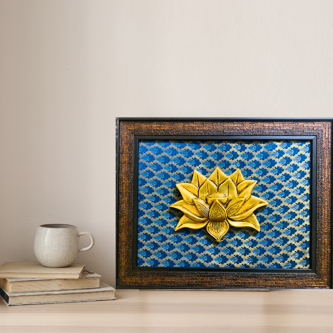 Lotus Brass Wall Frame