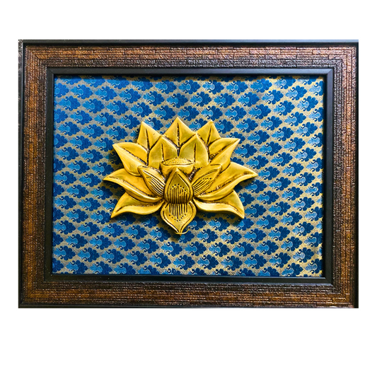 Lotus Brass Wall Frame