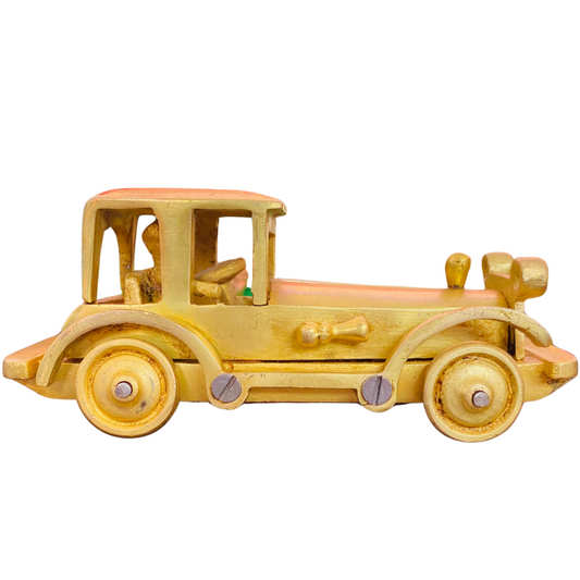 Tatva Creators Handcrafted Brass Vintage Car Showpiece