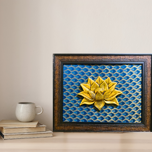 Lotus Brass Wall Frame