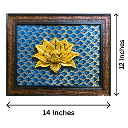 Lotus Brass Wall Frame