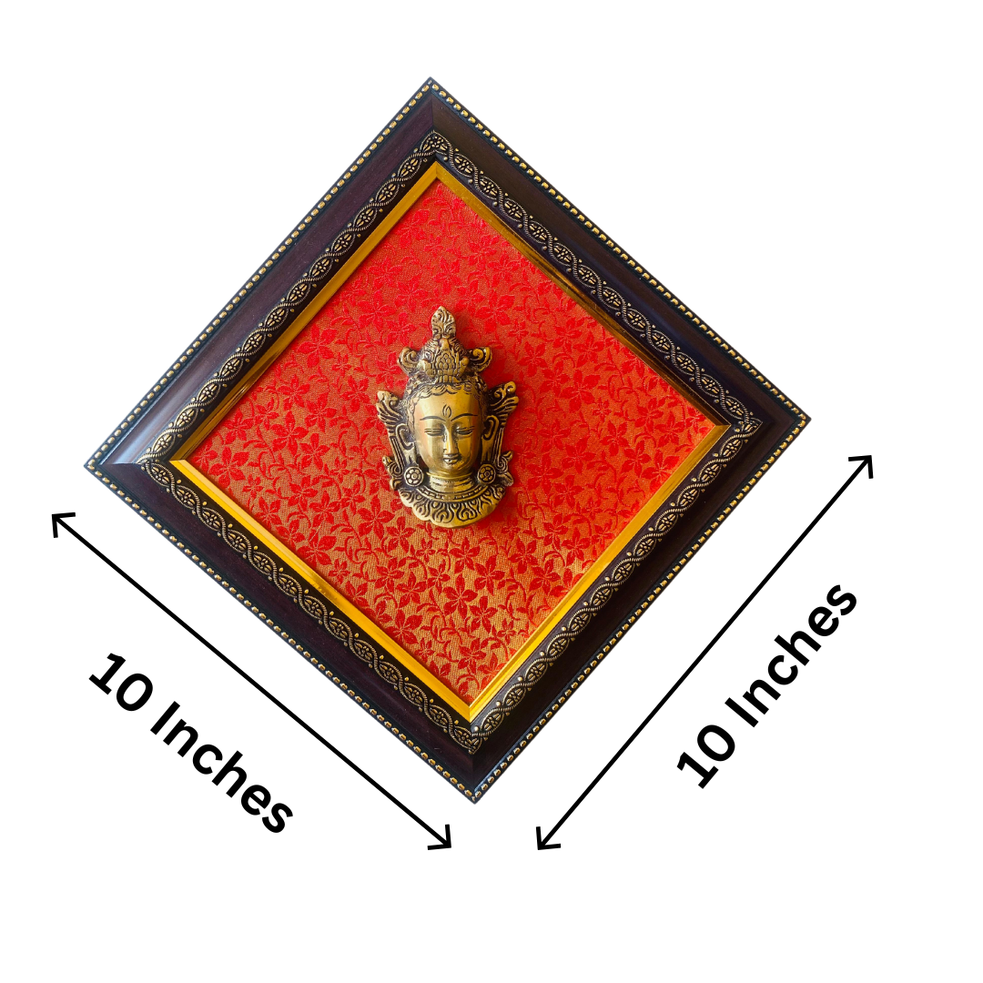 Brass Buddha Wall Hanging Frame