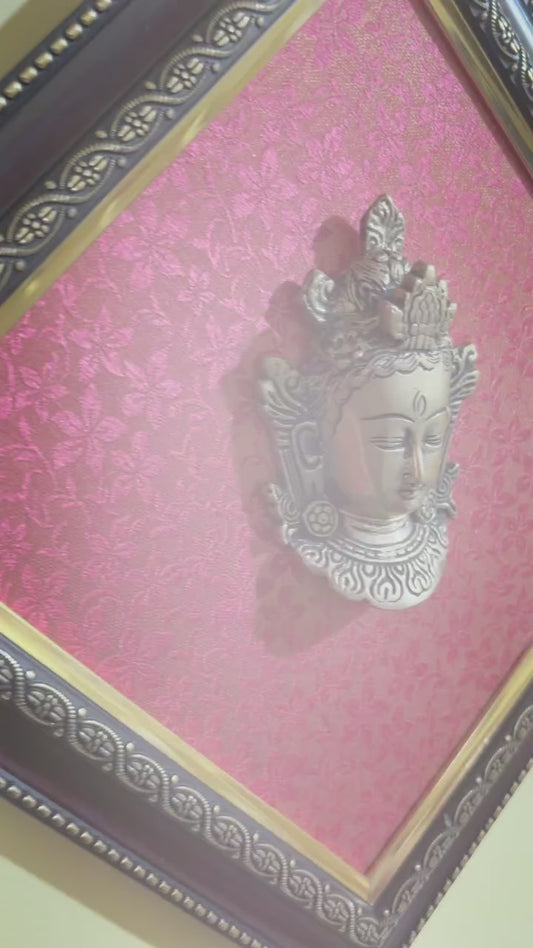 Brass Buddha Wall Hanging Frame